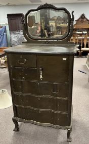 Early 20th Century Traditional Tall Dresser