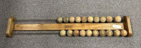 Primitive wood Bead Abacus