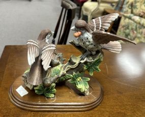 Ceramic Bird Figurine