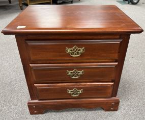 Late 20th Century Traditional Cherry Nightstand