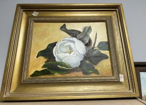 Betty Hamilton Still Life Magnolia Painting