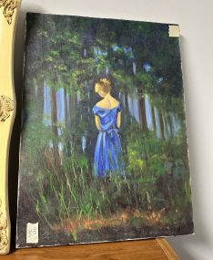 Betty Hamilton Painting of Woman