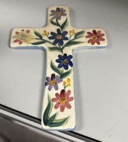Gail Pittman 1999 Ceramic Cross
