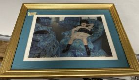 Mary Cassett Print of Girl and Cat