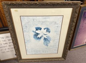 Framed Flower Print