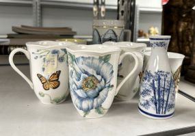 Assorted Ceramic Coffee Mugs