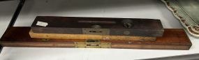 Three Vintage Wood Levelers