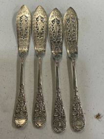 8.5 Sheffield in 1873 by Richard Martin &amp; Ebenezer Sterling Fish Set