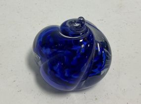 Susan Ford 1998 Signed Glass Paperweight