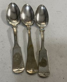 2.065 ozt Rogers Smith Co. Coin Silver Spoons