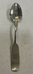 Sterling Rogers Sons .880 ozt Monogrammed Spoon