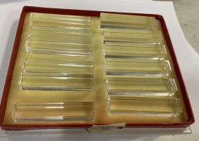 10 Baccarat Crystal Knife rests