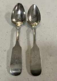 1.275 ozt G Macpherson Coin Silver Spoons