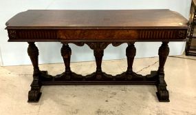 Console 30"h., 60"w., 20"d.