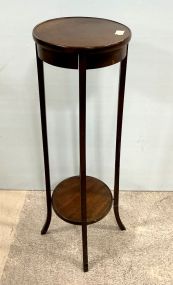 Antique Edwardian Style Plant Stand 38"h., 12"dia