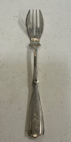 900 silver mark 1.540 ozt Cold Meat Fork
