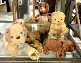 1950's Collection of Plush Animal Toys