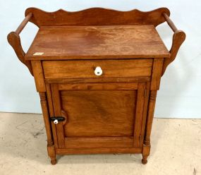 VTG Pine Washstand 32"h., 30"w