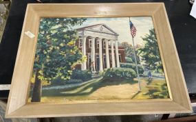 Worrell 23”h, 28”w Painting on Board