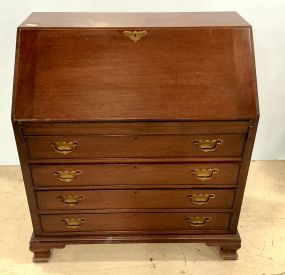 Maddox Tables Co. American Federal Style Slant Bureau Desk 40h 36w 20d