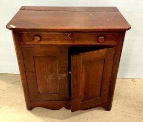 VTG Victorian Style Two Door Cabinet 31h 32w 18d
