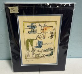 Walter Anderson Calendar Print 77/100