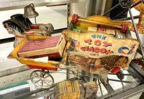 1950's Metal Horse Carriage Toys