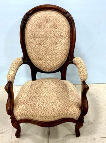 Victorian 20th Century Mahogany Arm Chair