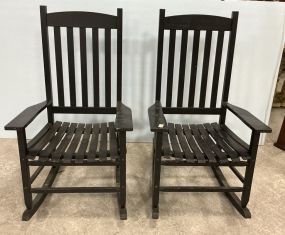 Pair to Black Porch Chair