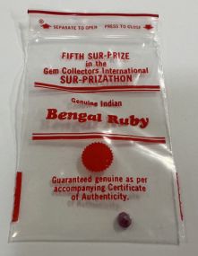 Indian Bengal Ruby
