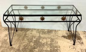 Iron Sun Design Foyer/Sofa Table 28h 50w 18d