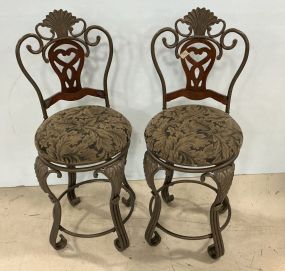 Pair of Ashley Furniture Barstools 25h