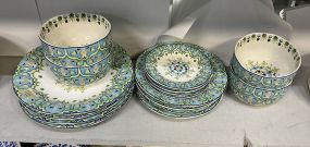Pier 1 Celeste Ceramic Dinner Ware