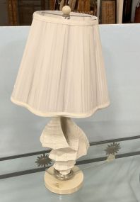 Resin Sea Shell Table Lamp 24h