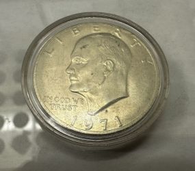 1971-S Eisenhower Silver Dollar
