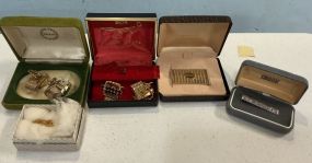 Costume Jewelry Cuff Links and Money Clips