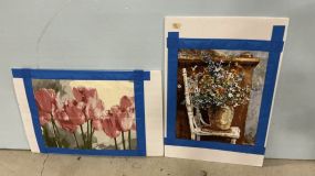 Two Margaret Collier Unframed Paintings