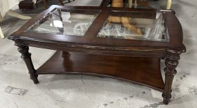 Modern Cherry Rectangle Coffee Table