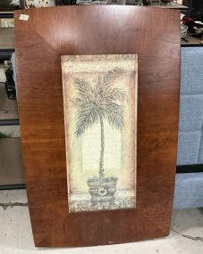 Large Framed Palm Tree Print