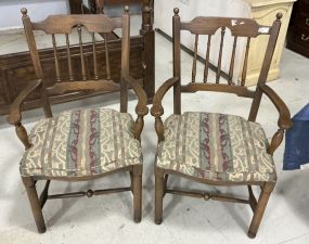 Pair of Late 20th Century Traditional Arm Chairs