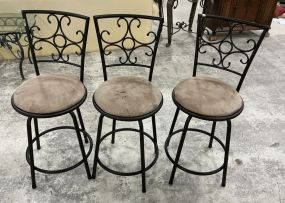 Mainstays Gillian Adjustable Height Swivel Barstools