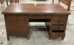 desk 30"h., 61"w., 34"d