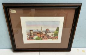 Bohn Zoll Florence Italy City Scape 19h 22w
