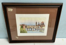 Bohn Zoll Ponte Vecchio bridge in Florence, Italy 19h 22w