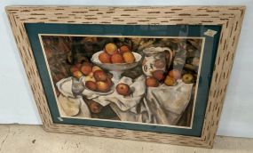 Framed Still Life 30"h.,37"w