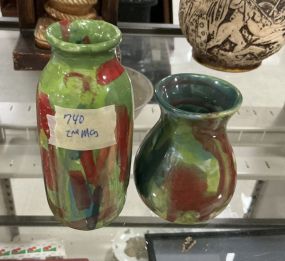 Will Terry and Jane Kileen Mustard Seed Vases