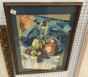 Katherine Haynes 1987 Watercolor