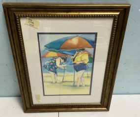 Polly and Myrtle by Lynn Greer 18h 13w