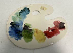 Fishs Eddy Artist Palette Platter 15w