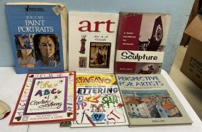 Group of Art Guides and Sculptures